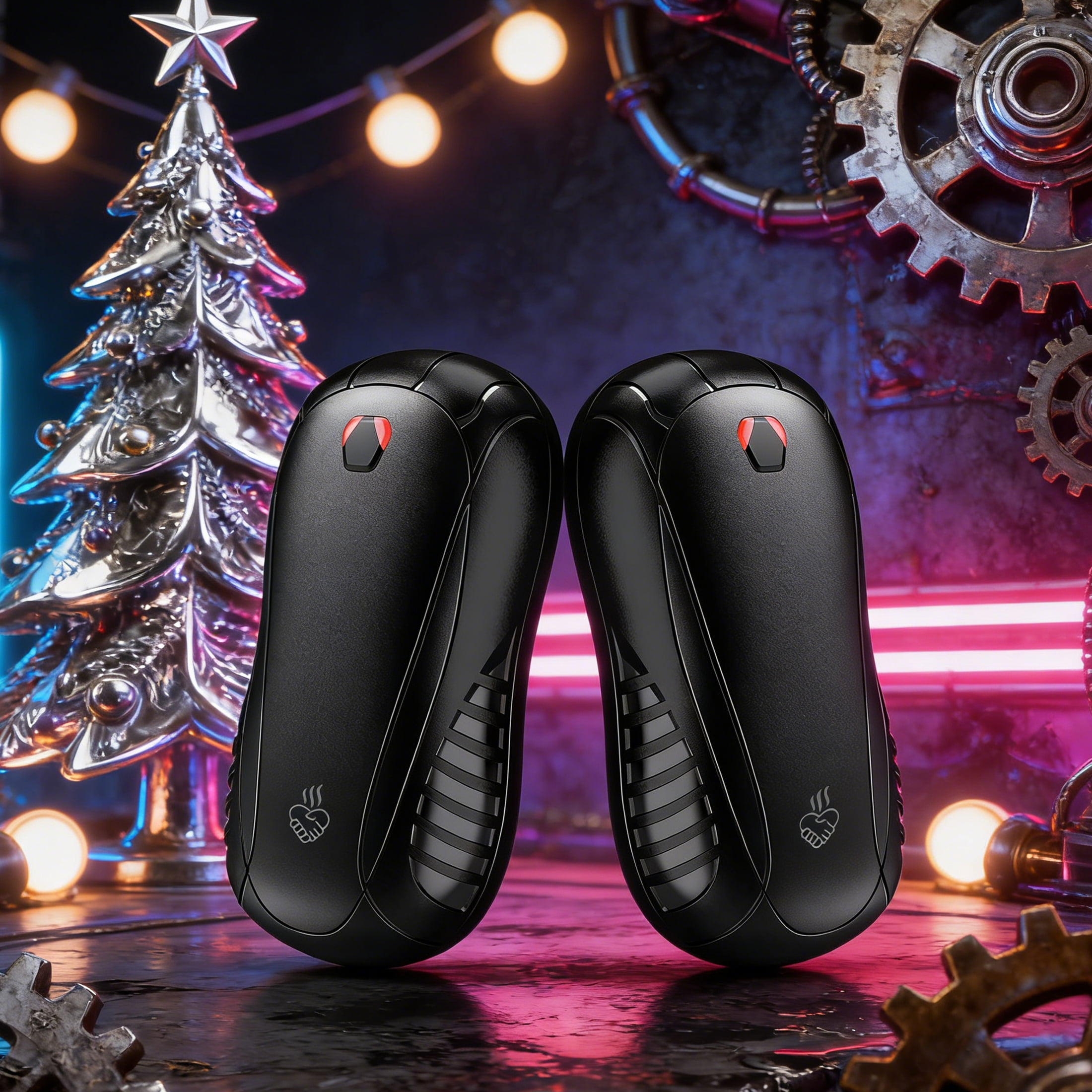 HE-STOP 4000mAh Rechargeable Hand Warmers, Portable Pocket Heater