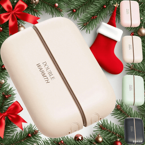 Hand Warmers Rechargeable, 2 in 1 Magnetic Split Pocket Warmer - 3-Second Rapid Heating, Ideal for Christmas, Outdoor, Golf, Hunting, Camping, Tech Gifts for Women Men