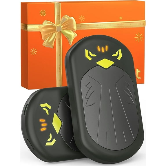 Hand Warmers Rechargeable 2 Pack 6400mAh Electric Warmers AI Smart Chips 20Hrs Long Safe Heat Portable Pocket Heater Outdoor Camping Hunting Golf Accessories