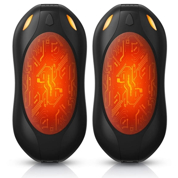 Representative product-family photo: Hand Warmers Rechargeable 2 Pack–Magnetic Heating, 3 Heat Settings, Portable Pocket Warmers for Raynauds, Hunting, Golf,. Pictured option and availability are unverified.