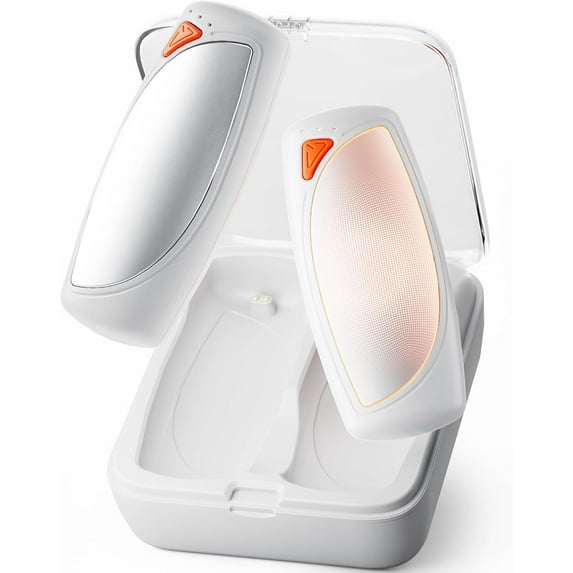 Hand Warmers Rechargeable 2 Packs, Double Sided Heating with AI Charging Case, 14000mAh Electric Hand Warmer Long Lasting, Portable Heater Gifts for Christmas,Outdoor,Camping,Hunting Gear