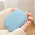 thumbnail image 1 of Hand Warmers, Rechargeable DualSided Hand Warmer, Power Chargers, Warmth Pocket Heaters, Portable Handwarmer, Gifts for Relatives and Friend, Suitable for Winter Use(Blue), 1 of 6