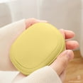 thumbnail image 1 of Hand Warmers, Rechargeable DualSided Hand Warmer, Power Chargers, Warmth Pocket Heaters, Portable Handwarmer, Gifts for Relatives and Friend, Suitable for Winter Use(Yellow), 1 of 6