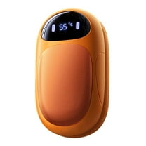 Hand Warmers Rechargeable - Electric Hand Warmer Rechargeable 2 Pack, LED Digital Display, Reusable, USB, Magnetic Portable Handwarmers for Golf/Camping/Hunting, Gift for Women, Men