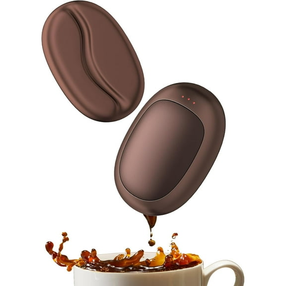 Hand Warmers Rechargeable,Magnetic Electric Pocket Handwarmers 2 Pack,3 Levels Heat Settings,18 Hrs 5200mAh, Portable Reusable Hand Warmer for Golf,Skiing,Hiking,Camping,Climbing, Ideal Warm Gifts