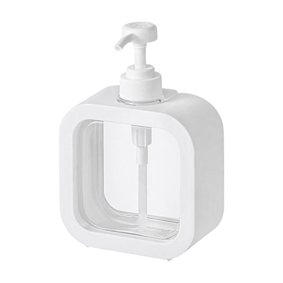 Hand Wash Bottle Travel-Friendly Large-Capacity Empty Lotion Bottle Pressurized Refill Bottle for Laundry Detergent and Shower Gel