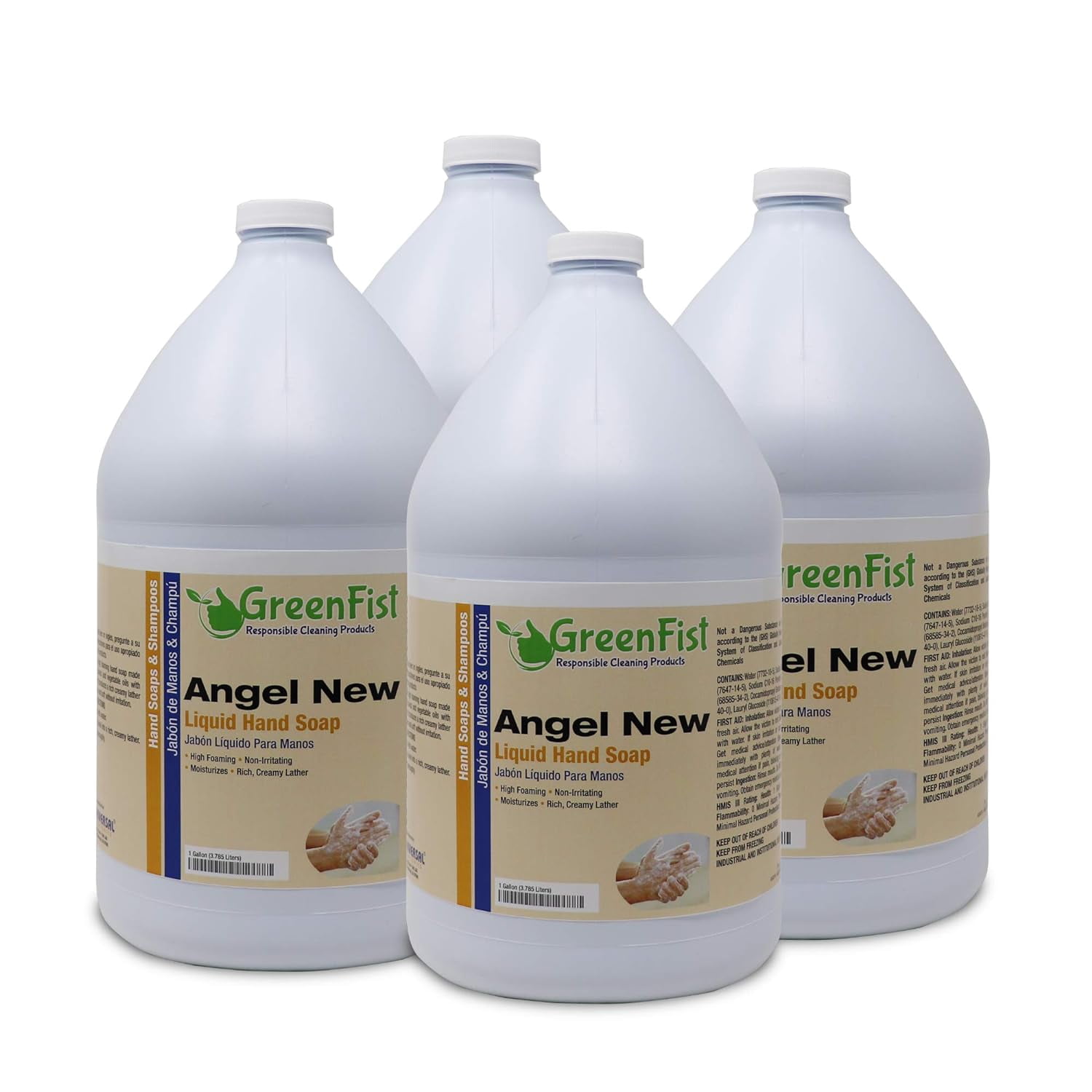 Hand Wash Lotion Liquid Soap Refill Biodegradable 4x1 Gallon