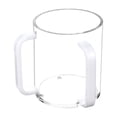 thumbnail image 1 of Hand Washing Cup with Handles 5" Clear Acrylic Hand Washing Cup for the Practical Happy Day!, 1 of 4