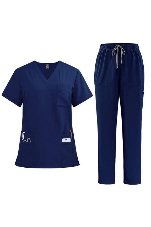 Hand Washing Workwear, Doctor and Nurse Work Uniforms, Operating Room Straight Leg Pants, Women Garment