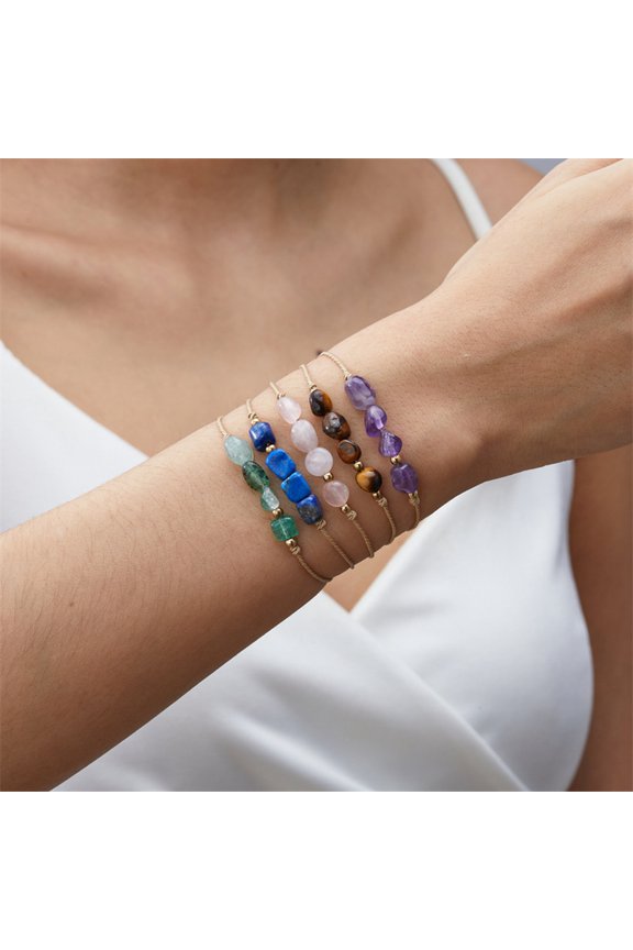 Hand Weaving All-match Twelve Constellation Paper Card Bracelet