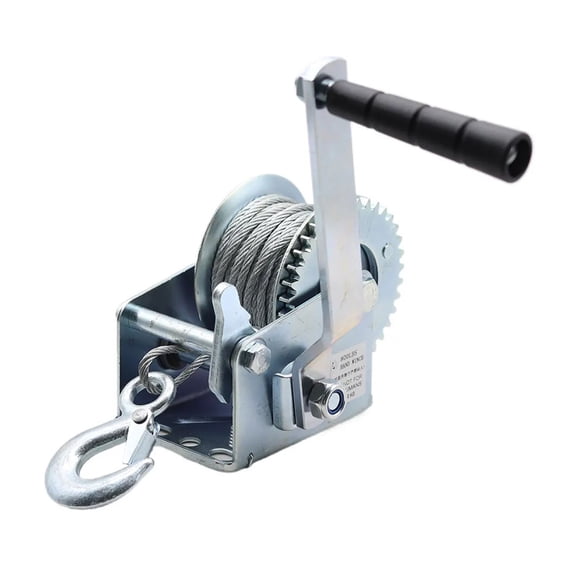 Hand Winch 600-3000 Pounds Manual Winch Wire Rope Traction Hoisting Winch Complete Specifications