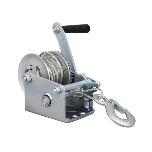 Hand Winch,600-3000 Pounds Manual Winch Wire Rope Traction Hoisting Winch For Cars, Home Improvement, Cargo Handling