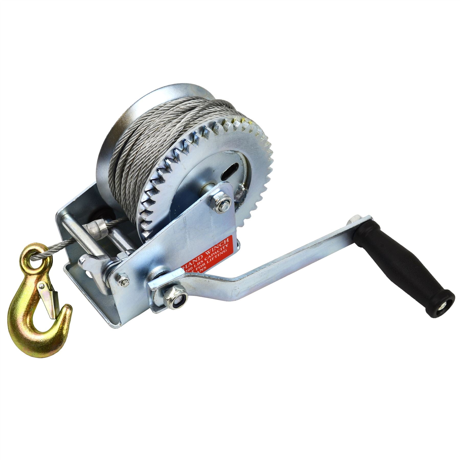 New Heavy Duty 1200LB Hand Winch Car Trailer Boat 20M Manual Crank Handle Puller | UK