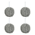 thumbnail image 1 of Hand Wipe Ball *4 Clearance! Absorbent Hanging Hand Towel Plush Towel 6.8 Inch Set of 4 Pcs for Kitchen & Bathroom Soft & Gentle Towel, 1 of 8