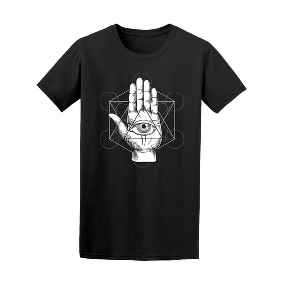 Hand With Eye In The Middle Tee Men's -Image by Shutterstock