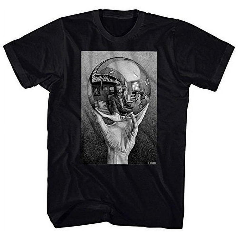 Hand With Reflecting Sphere Self-Portrait Art Artist MC Escher