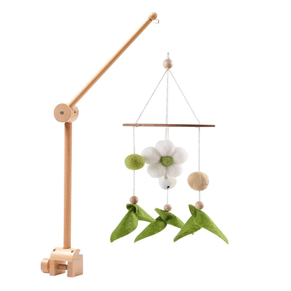Hand-Woven Baby Crib Bell – Wooden Pendant Toy for Nursery, Car, Office & Home – Soothing Comfort & Decorative Hanging Mobile