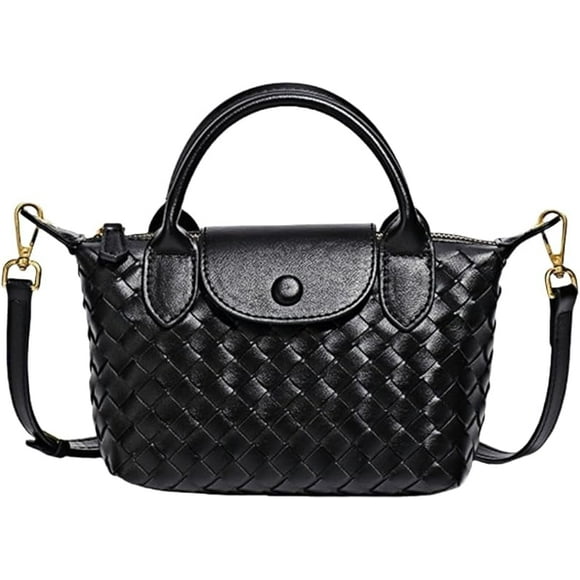 Hand-Woven Bag Fashion Dumpling Handbags Fashion Designer Bags Simple Versatile Single Shoulder Crossbody Bag Bucket Bag