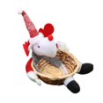 thumbnail image 1 of Hand Woven Basket Christmas Desktop Decoration, Christmas Storage Basket, Stylish Fruit Basket Food Basket for Kitchen Elk, 1 of 8