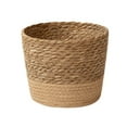 thumbnail image 1 of Hand-Woven Basket Planter Rustic Flower Pot Toy Organizer Storage Basket Planter for Indoor Plants Home Farmhouse Decoration, 1 of 8