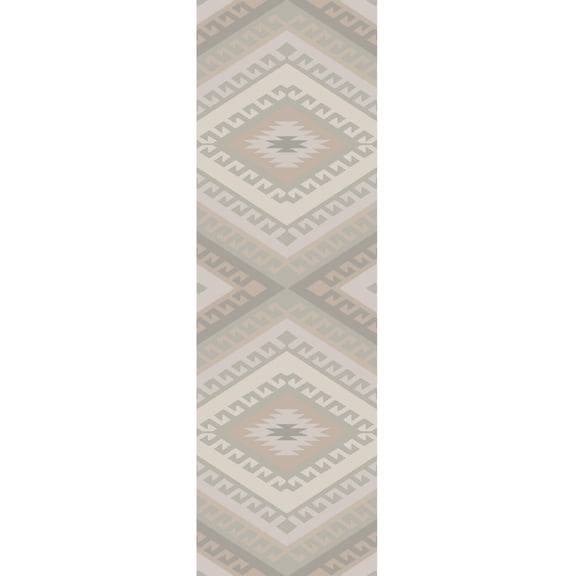Hand Woven Bridle Wool Rug (2'6 x 8')