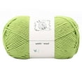 thumbnail image 1 of Hand Woven Cotton Yarn, Soft Crochet Yarn for Knitting, Diy Sweater Scarf Cushion Making, Beginner Friendly, Natural Fiber Autumn Green, 1 of 4