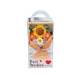 thumbnail image 1 of Hand Woven Crochet Rose Bouquet with Gift Box- Roses Knit Flower Bouquet, Eternal Gift for Valentine's Day Women's Birthday Mother's Day & Home Table Centerpiece Wedding Decor, 1Pc(Yellow,5x5x9.8"), 1 of 9