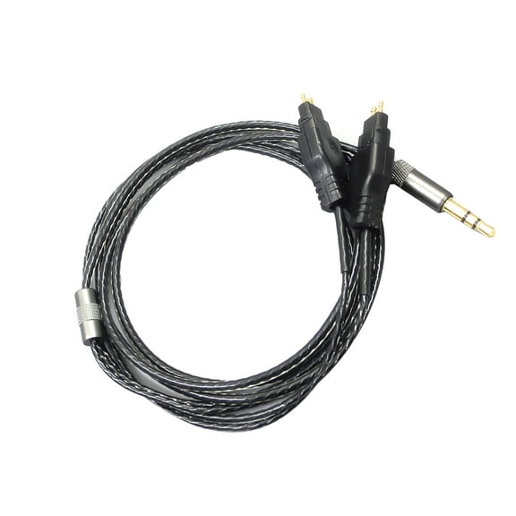 Hand Woven PVC Sheath Replacement Audio Cable for HD414 HD420 HD430 HD650 HD600 HD580 Parts