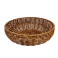 thumbnail image 1 of Hand Woven Storage Basket, Multipurpose Wicker Organizer For Fruit, Bread, Snacks, Rustic Decorative Bowl For Kitchen Counter, Dining Table And Living Room, 1 of 5