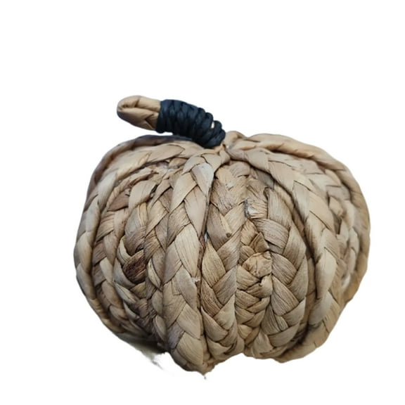 Hand-Woven Straw Pumpkin Ornaments, Twisted Pattern Home Decorations For Living Room Study Balcony, Festive Gifts For Halloween Thanksgiving Housewarming