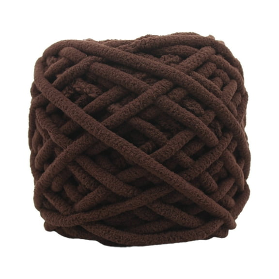 Hand-Woven Thick Yarn for Crochet, 5mm Chunky Knitting Wool, Acrylic Craft Yarn for Sweaters, Scarves, Hats, Blankets, Amigurumi, Home Decor, Premium Soft Bulky Weight Yarn for Handmade Projects