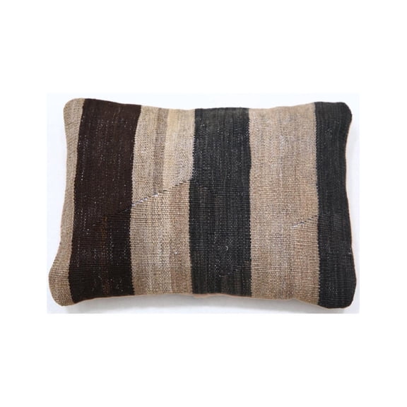 Hand Woven Tribal Wool Pillow - 1'0'' x 1'5''