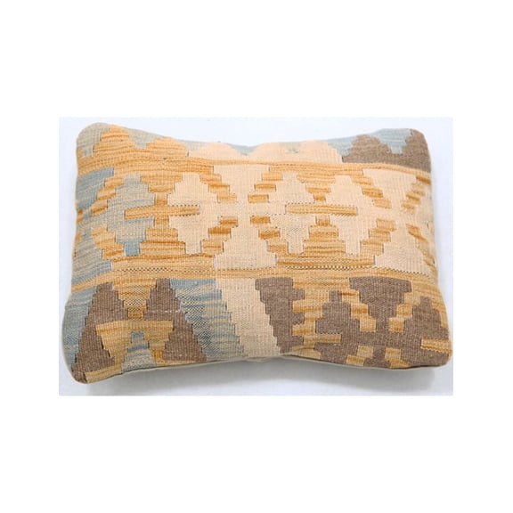 Hand Woven Tribal Wool Pillow - 1'0'' x 1'5''