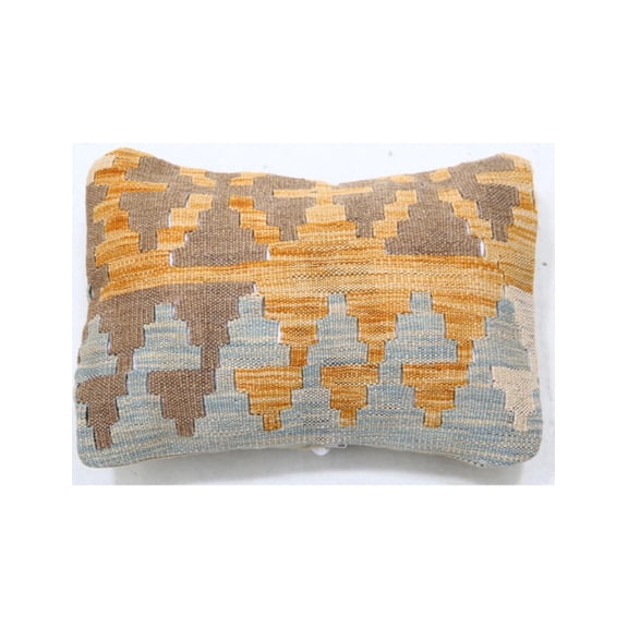 Hand Woven Tribal Wool Pillow - 1'0'' x 1'5''