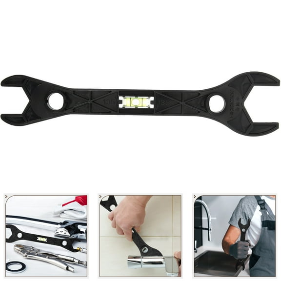Hand Wrench Tool Shower Faucet Installation Wrench Bathroom Level Wrench Double Heads Wrench