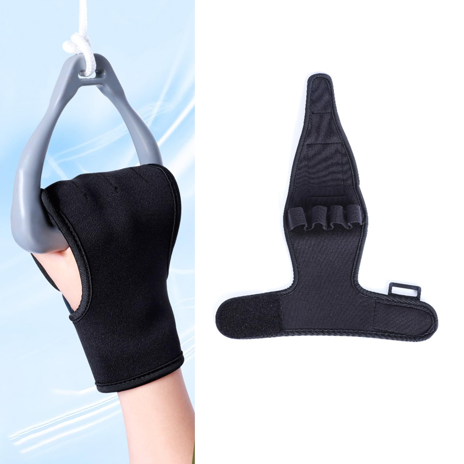 Hand Wrist Brace Finger Splint AntiSpasticity Rehabilitation Gloves Hand Position Fixation
