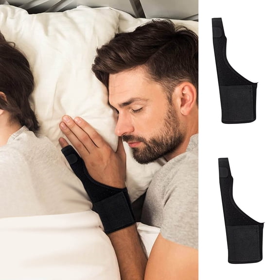 Hand & Wrist Braces Universal Finger Splint for Trigger Finger Support Pinky Tiny Finger Protector for Finger and Broken Fingers Wrist Stabilizer for Carpal Tunnel and Tendonitis
