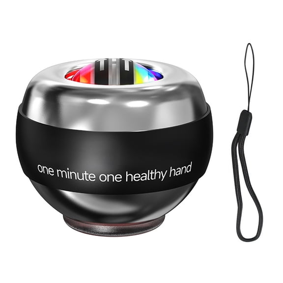 Hand Wrist Exerciser with Auto Start Gyro for Forearm Strengthening