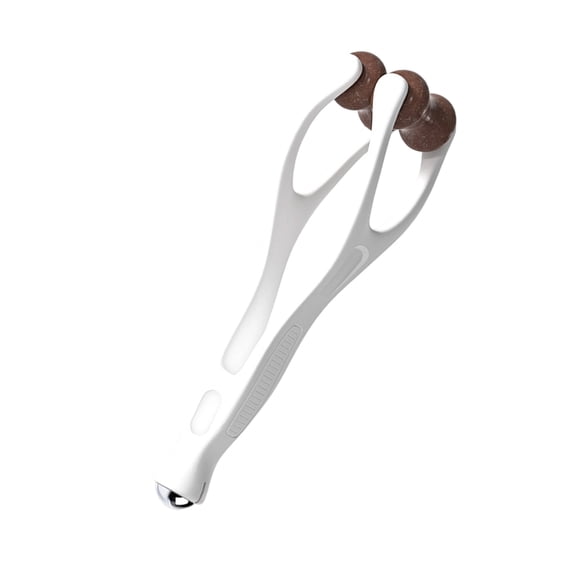 Hand and Finger Massage Device Including Bian Stone Roller for Stress Reduction and Improved Circulations