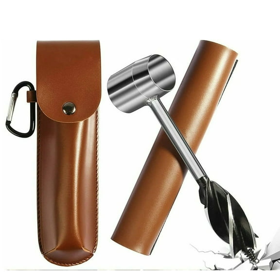 Hand auger wrench manual hole drill for settlers, survival & camping