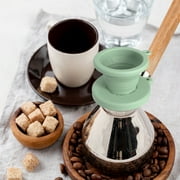 Hand-brewed Coffee Drip Filter Cup | Portable Reusable Plastic Cone for Camping, Hiking, Home & Office | 1-Pack