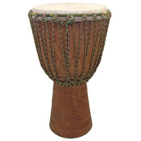 Hand-carved Professional Djembe Drum From Mali - 13"x24" Full Size