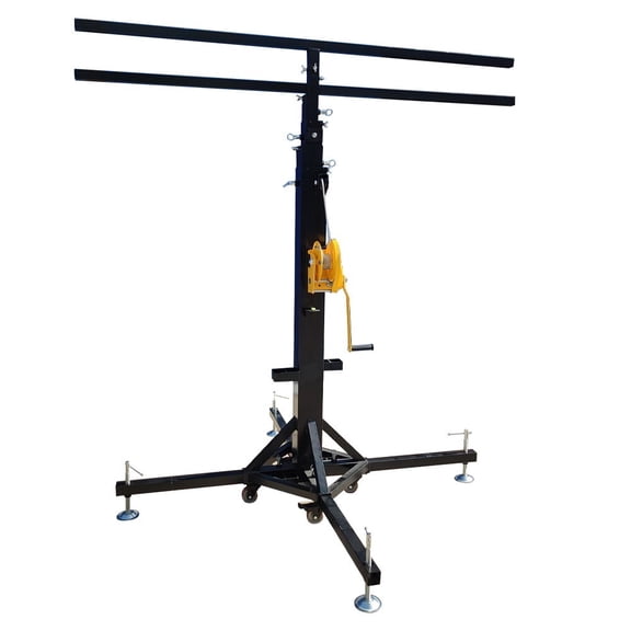 Hand-cranked Light Stand with 16 Light Positions Stand Lighting Truss System 5.9-22.96Ft