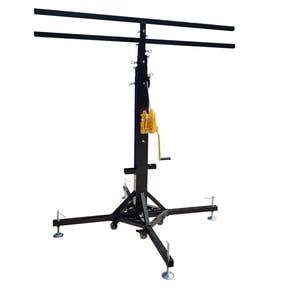 Hand-cranked Light Stand with 16 Light Positions Stand Lighting Truss System 5.9-22.96Ft