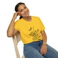 thumbnail image 1 of Hand drawn Flower Lovers Peony Graphic Novelty T-Shirt, 1 of 5