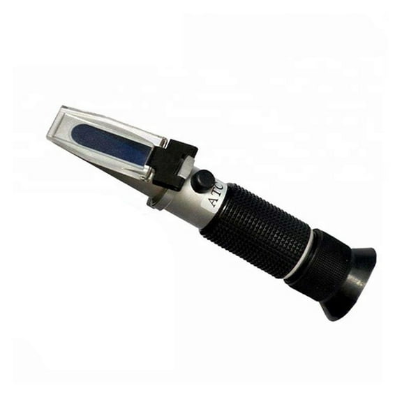 Hand-held Meter 0-10% Sugar Percentage Concentration Refractometer Refractometer Fruit Drink Sweetness Meter Sugar Meter ,Consistent Readings