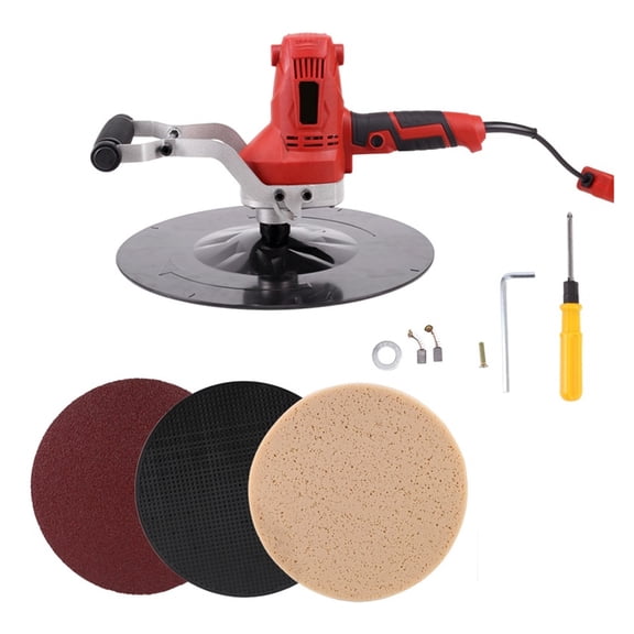 Hand-held Electric Concrete Epoxy Cement Mortar Trowel Wall Smoothing Polishing Machine Putty Smoothing Tool ,Easy to Operate