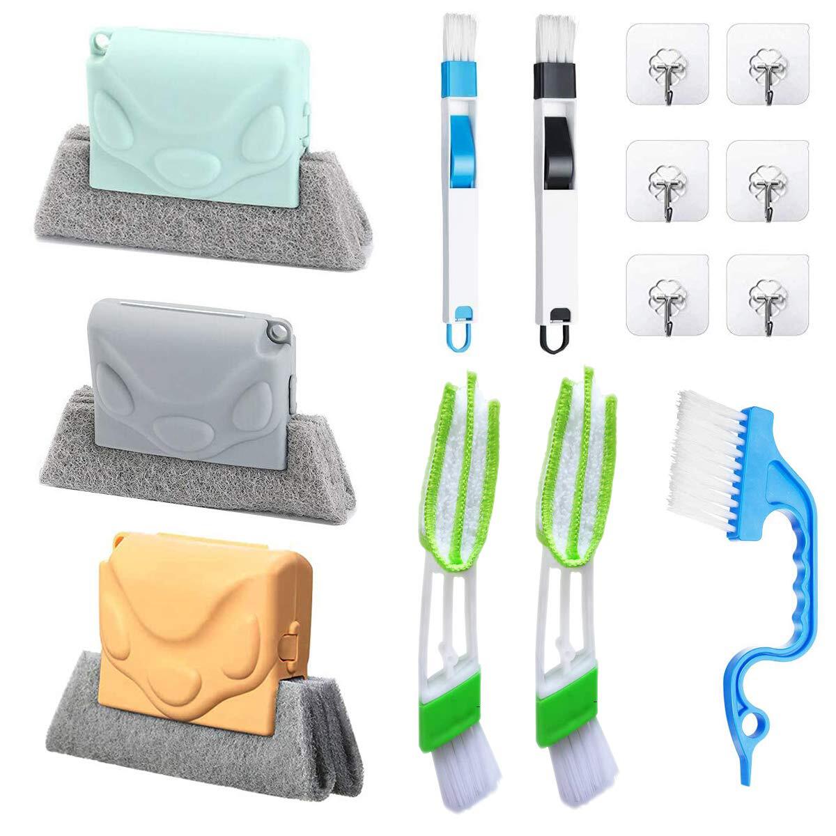 Window Accessory Groove Hand-held Groove Gap Cleaning Tools,Window Groove Cleaning Brush Set ...
