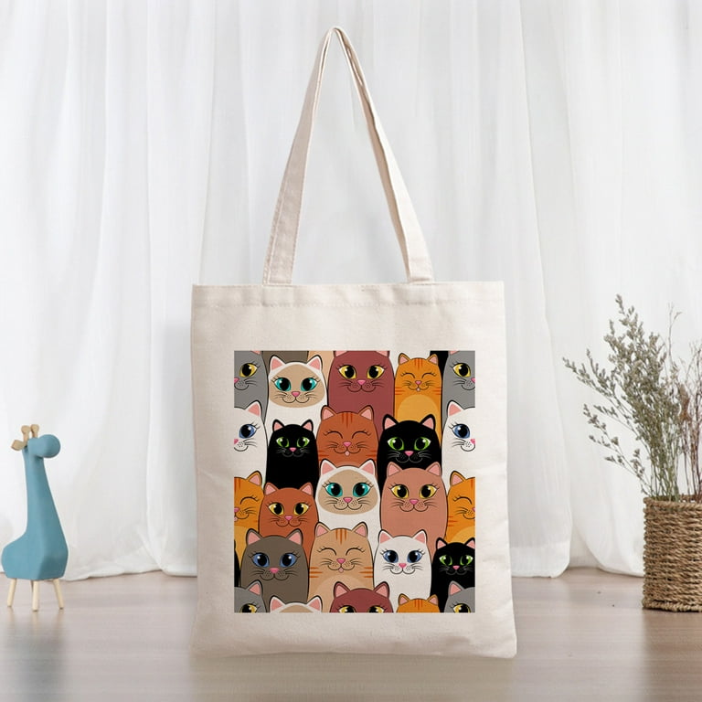 Cute tote bags canvas hotsell