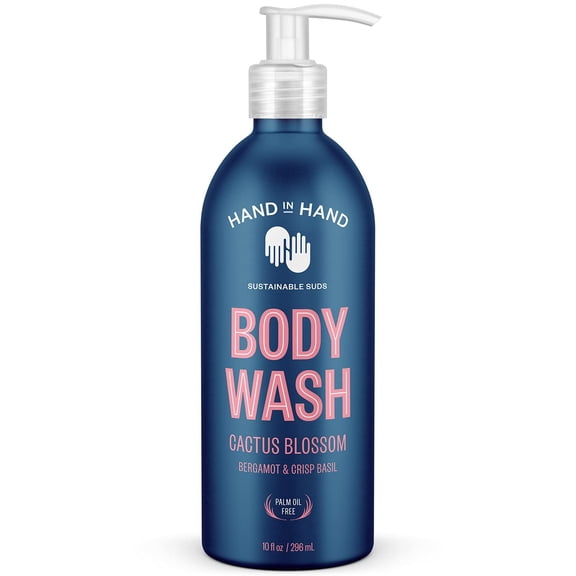 Hand in Hand Body Wash, Gentle Cleanser For All Skin Types, 10 Fl Oz